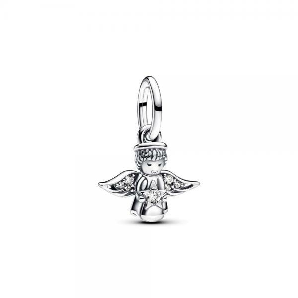 Pandora ékszer Szikrázó angyal függő ezüst charm 793598C01