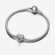 Pandora ékszer Szikrázó angyalszárnyak és szív ezüst charm 792980C01