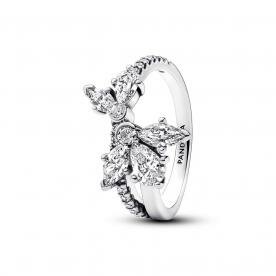 Pandora ékszer Szikrázó aszimmetrikus herbárium ezüst gyűrű 