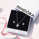 Pandora ékszer Szikrázó körte köves ékszer szett PSZ59