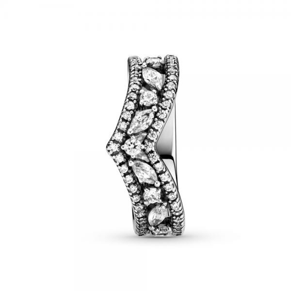 Pandora ékszer Szikrázó marquise ezüst gyűrű 