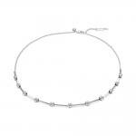 Pandora ékszer Szikrázó pávé collier ezüst nyaklánc 390059C01-45