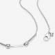 Pandora ékszer Szikrázó pávé collier ezüst nyaklánc 390059C01-45