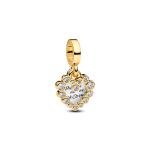 Pandora ékszer Szikrázó szív dupla függő shine charm 763765C01