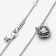 Pandora ékszer Szikrázó szív ezüst nyaklánc 393099C01-45