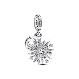 Pandora ékszer Szikrázó tüzijáték dupla függő charm 793512C01
