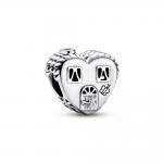 Pandora ékszer Szív házikó ezüst charm 792249C00