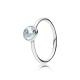 Pandora ékszer Születésköves ezüst gyűrű március 