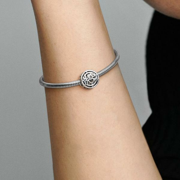 Pandora ékszer Szuper anya áttört ezüst charm 792644C00