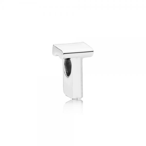 Pandora ékszer T betű charm 797474