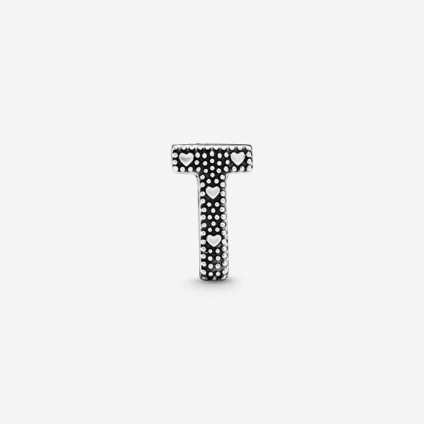 Pandora ékszer T betű charm 797474