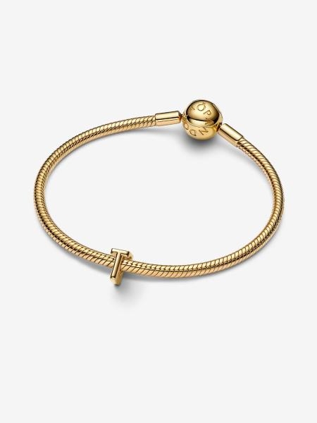 Pandora ékszer T betű shine charm 763966C00