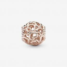 Pandora ékszer Tárd ki a szíved rozé charm 780964