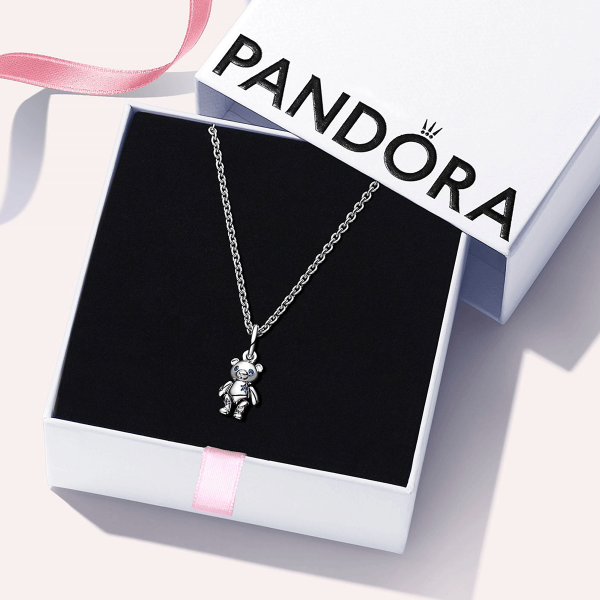 Pandora ékszer Teddy mackó nyaklánc szett PSZA56