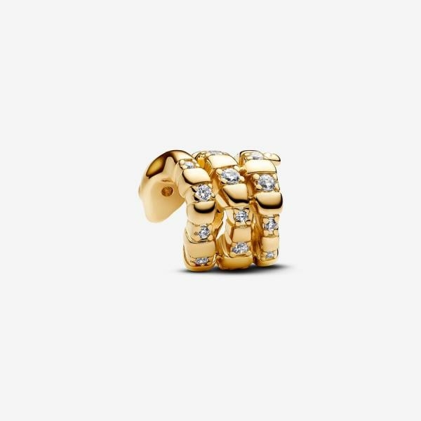 Pandora ékszer Tekeredő kígyó shine charm 763618C01
