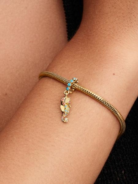Pandora ékszer Tengeri csikó shine függő charm 763895C01
