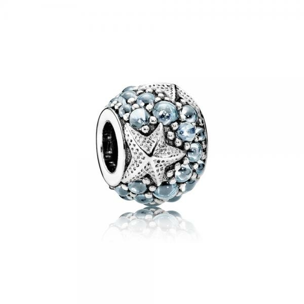 Pandora ékszer Tengeri csillag ezüst charm 791905CZF