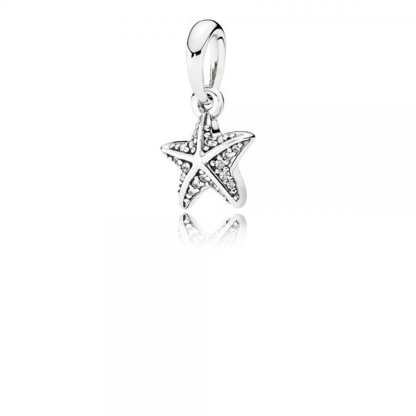 Pandora ékszer Tengeri csillag ezüst medál 390403CZ