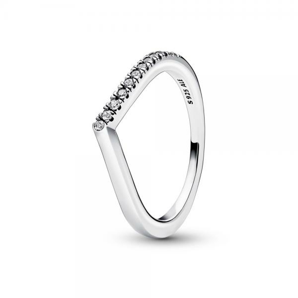 Pandora ékszer Timeless félig csillogó ezüst gyűrű 