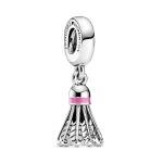 Pandora ékszer Tollaslabda függő ezüst charm 799025C01