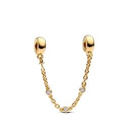 Pandora ékszer Tripla köves shine szilikonos biztonsági lánc 763515C01-05