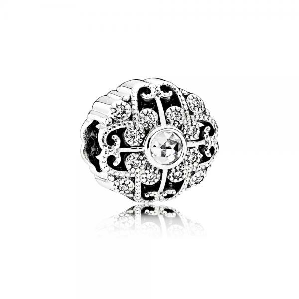 Pandora ékszer Tündérmese ezüst charm cirkóniával 791961CZ