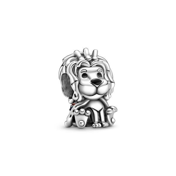 Pandora ékszer Union Jack oroszlán ezüst charm 799032C01