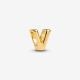 Pandora ékszer V betű shine charm 763968C00