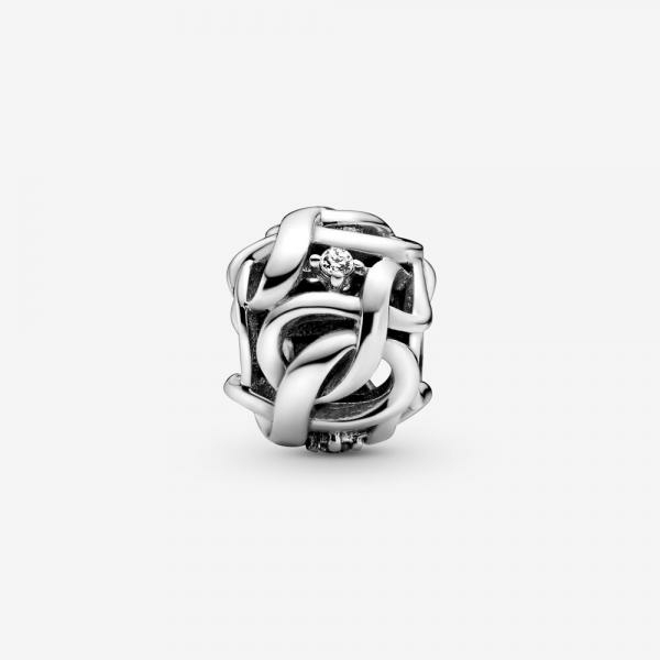 Pandora ékszer Végtelen csomó ezüst charm 798824C01