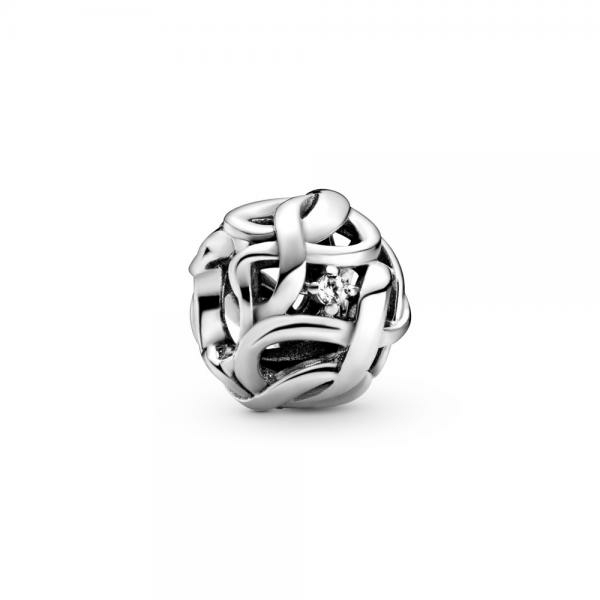 Pandora ékszer Végtelen csomó ezüst charm 798824C01