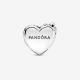 Pandora ékszer Virág és masni ezüst charm 799146C00