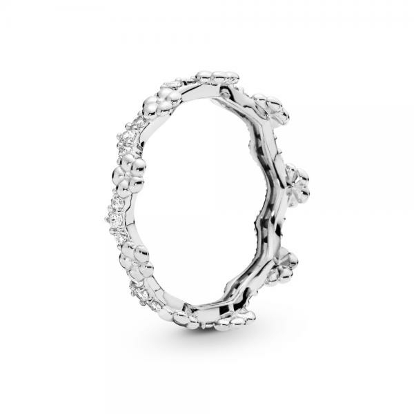 Pandora ékszer Virágkorona ezüst gyűrű 