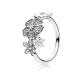 Pandora ékszer Virágos rét ezüst gyűrű cirkóniával tűzzománccal 190984CZ