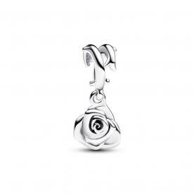 Pandora ékszer Virágzó rózsa függő ezüst charm 793213C00