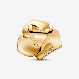 Pandora ékszer Virágzó rózsa nagyméretű shine charm 763675C00