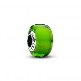 Pandora ékszer Zöld mini muránói üveg charm 793106C00