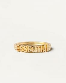 PD Paola Essential aranyozott ezüst gyűrű 