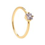 PD Paola Levander lis aranyozott ezüst gyűrű 