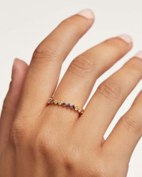 PD Paola Sage aranyozott ezüst gyűrű 