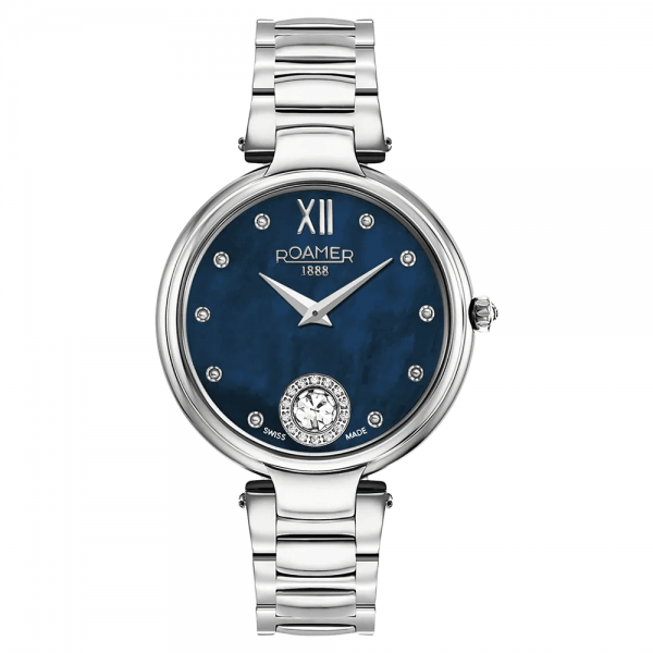 Roamer Aphrodite női óra kék gyöngyház számlappal 600843414950