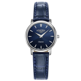 Roamer Classico Ladies kék számlapos quartz női karóra 971857414505