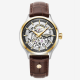 Roamer Competence Skeleton IV bicolor barna bőrszíjas automata karóra 101984478505