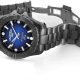 Roamer Deep Sea 200 fekete férfi óra kék számlappal 860833444570