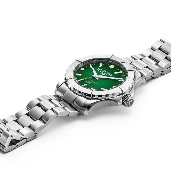 Roamer Deep Sea 200 férfi óra zöld számlappal 860833417571