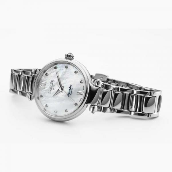 Roamer Dreamline gyémánt indexes gyöngyház női karóra 857847412950