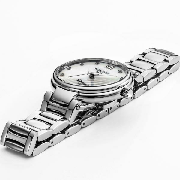Roamer Dreamline gyémánt indexes gyöngyház női karóra 857847412950