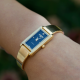 Roamer Elegance Diamond fekete számlapos arany szíjas női karóra 866845485520