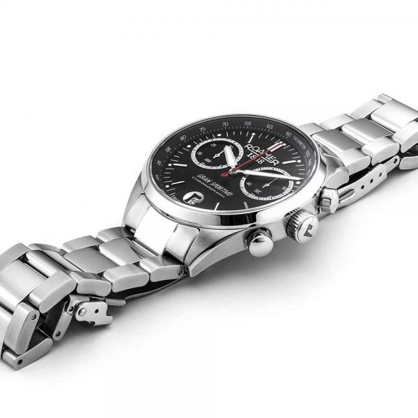 Roamer Gran Sportivo fekete számlapos férfi chronograph karóra 978818418520