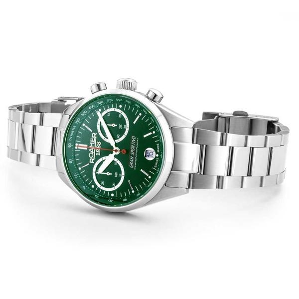 Roamer Gran Sportivo zöld számlapos férfi chronograph karóra 978818417520