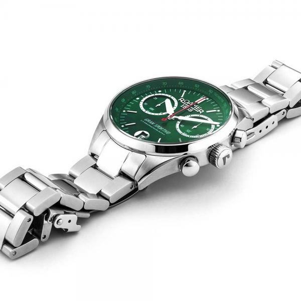 Roamer Gran Sportivo zöld számlapos férfi chronograph karóra 978818417520